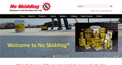 Desktop Screenshot of noskidding.com